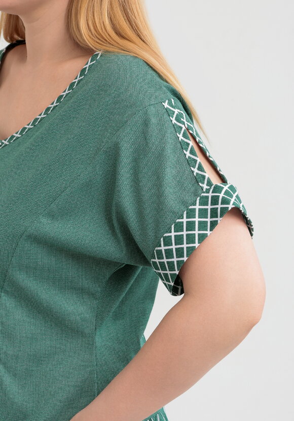 Платье Рамина шир.  580, рис. 9