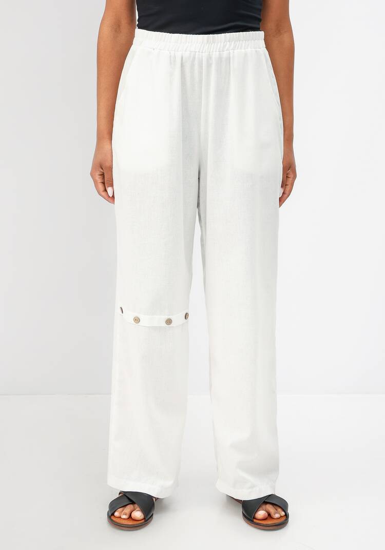 Брюки с декоративной планкой шир.  750, рис. 35