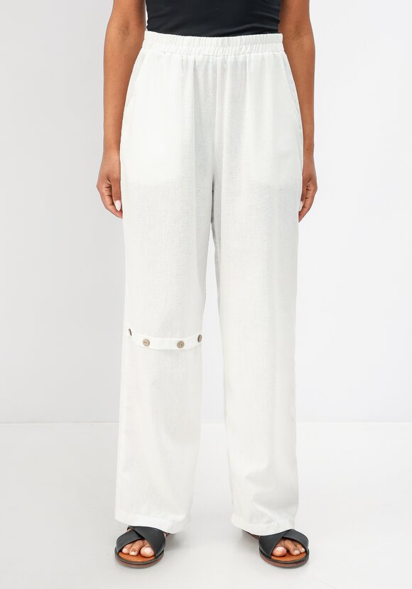 Брюки с декоративной планкой шир.  580, рис. 35