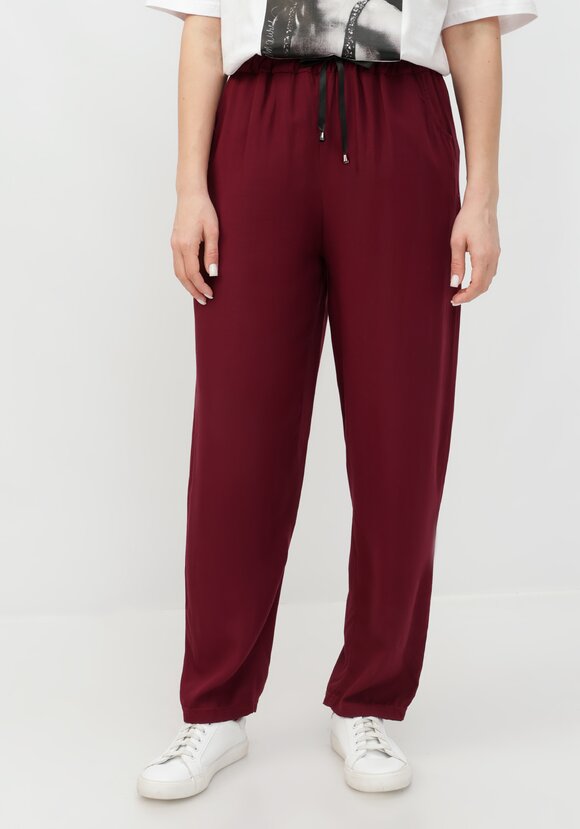 Брюки на кулиске свободного кроя шир.  580, рис. 1