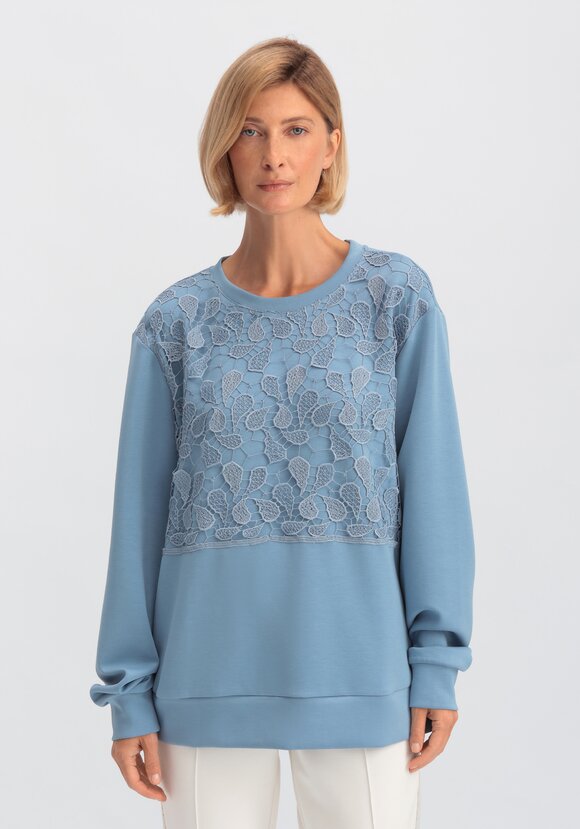 Свитшот с ажурным декором шир.  580, рис. 19