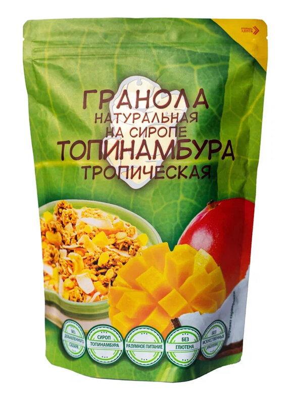 Гранола на сиропе топинамбура 2шт шир.  580, рис. 2