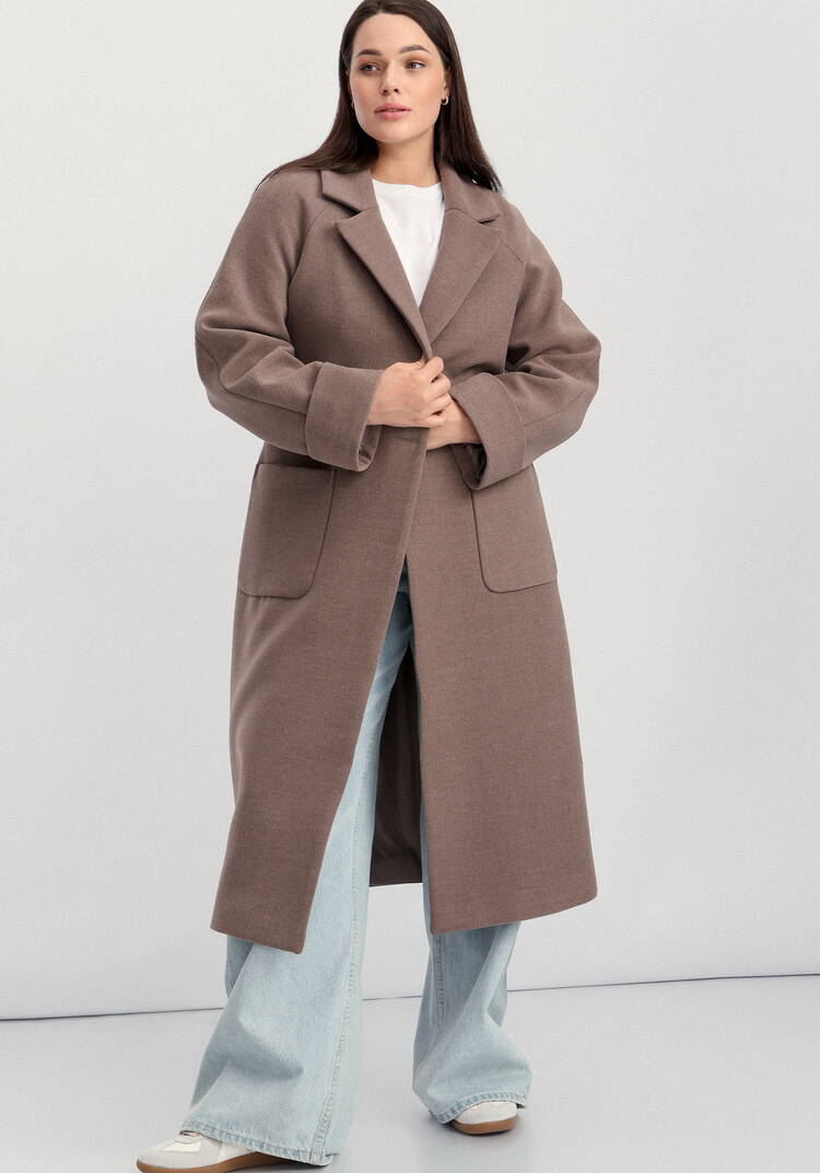 Пальто на подкладе длины миди шир.  750, рис. 12