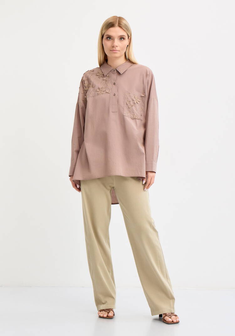 Рубашка Лина шир.  750, рис. 8