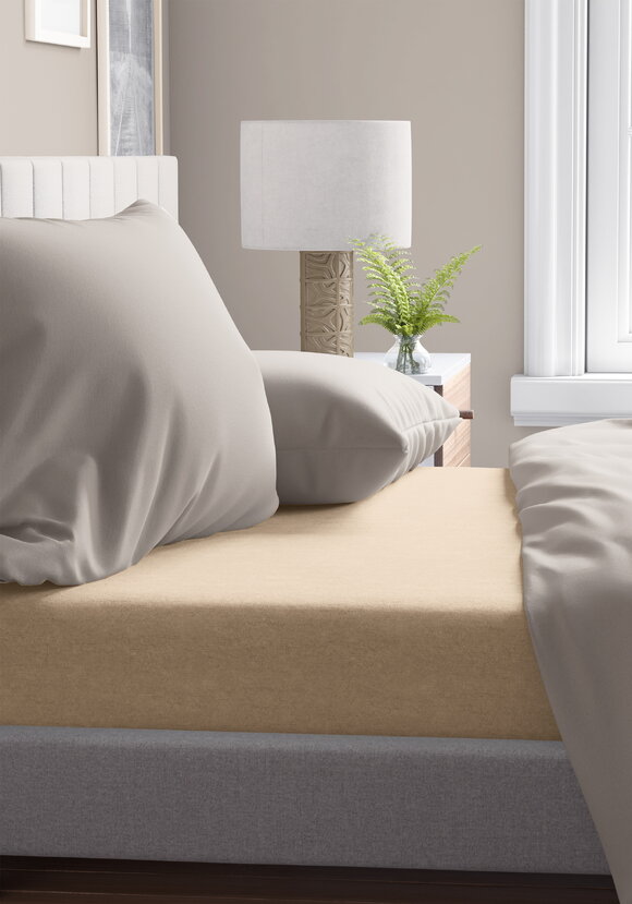 Простыня на резинке Идеальная гладь шир.  580, рис. 1