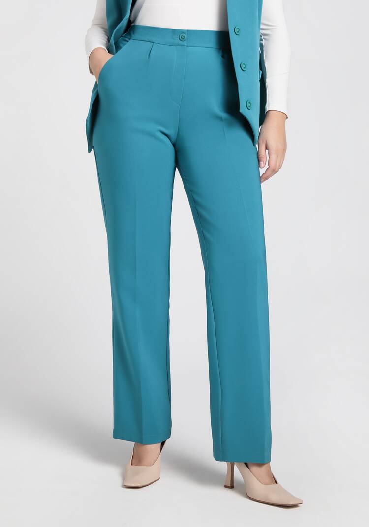 Брюки классика прямые от бедра шир.  750, рис. 19