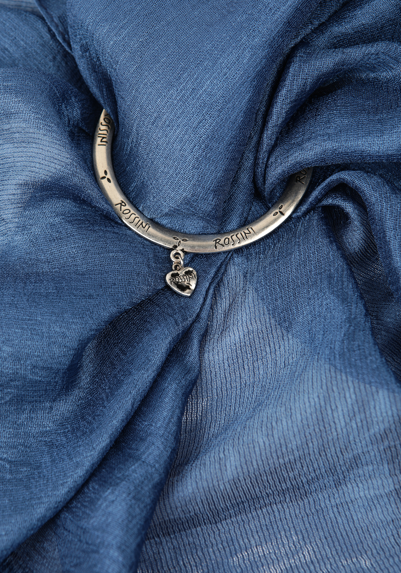 Парео + кольцо «Пляжное настроение» Rossini, цвет синий - фото 1