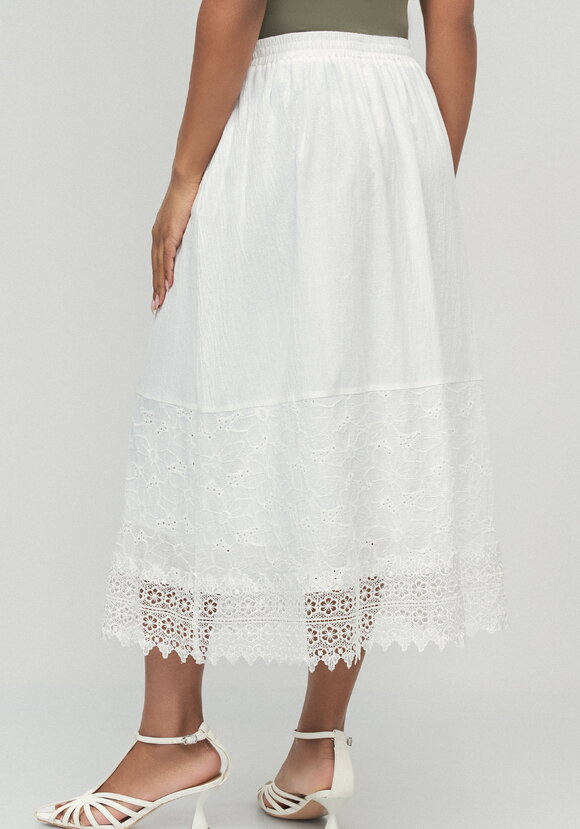 Юбка с кружевом Мишель шир.  580, рис. 3