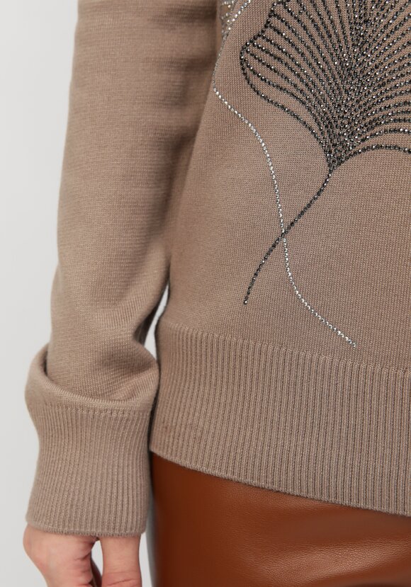 Джемпер Прекрасный цветок шир.  580, рис. 22