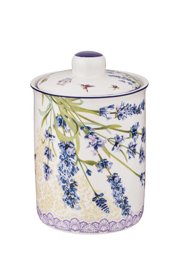 Банка из фарфора с крышкой шир.  580, рис. 12