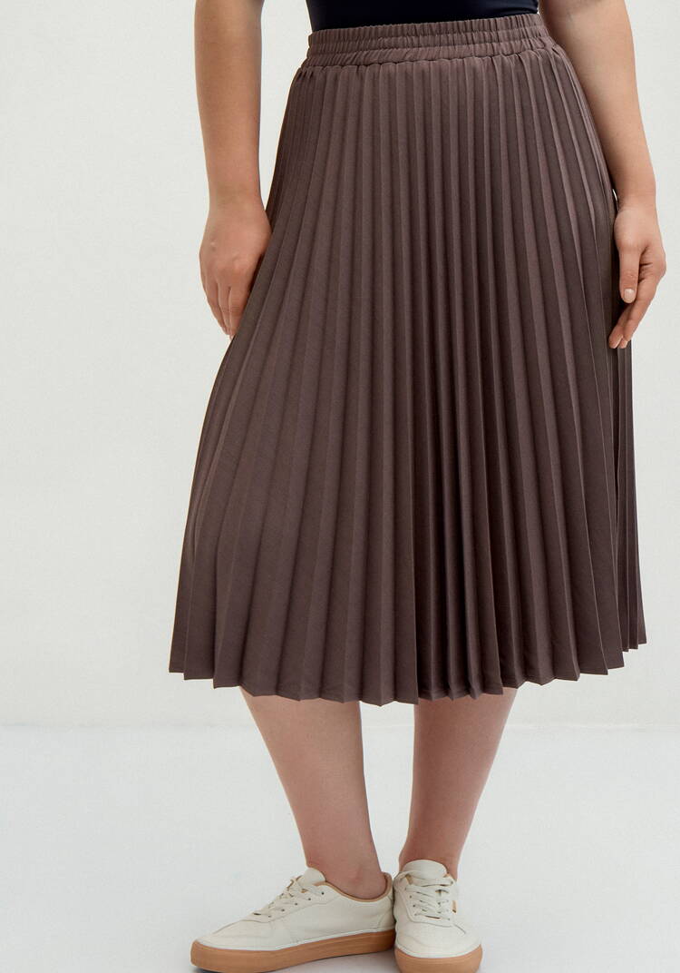 Юбка-гофре прямая Оливия шир.  750, рис. 4