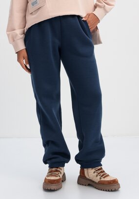 Брюки-бананы на эластичной ленте