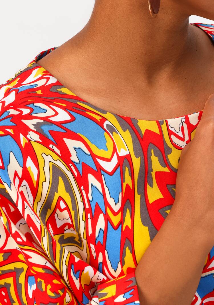 Блуза  с цельнокроеным рукавом шир.  750, рис. 13