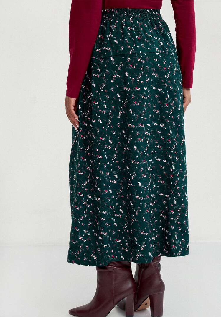 Юбка с оригинальными карманами впереди шир.  750, рис. 10