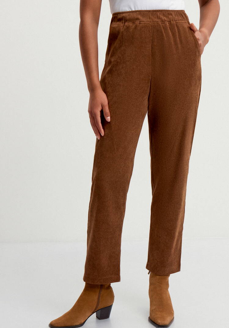 Брюки бананы на резике по поясу шир.  750, рис. 4