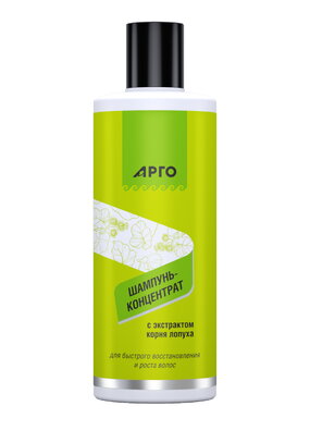 Шампунь-концентрат с корнем лопуха