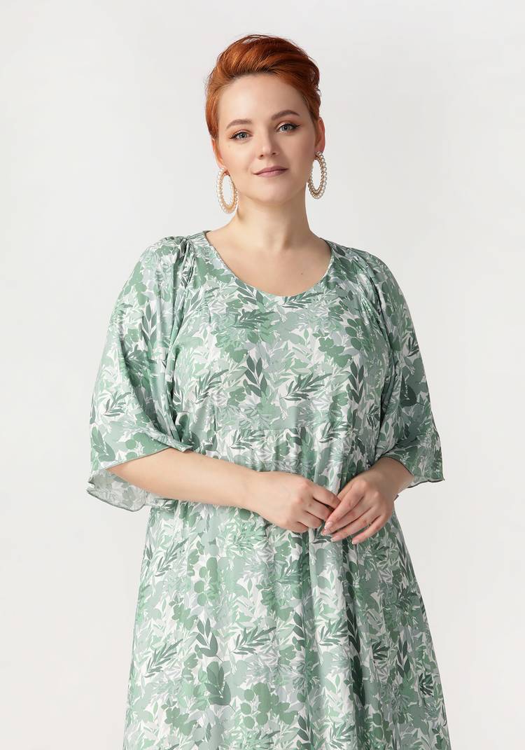 Платье Скромная улыбка шир.  750, рис. 4