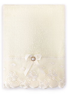 Полотенце махровое Кружевница