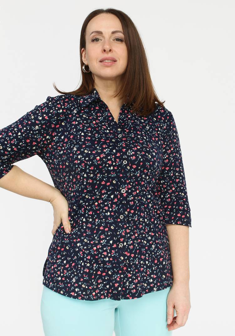 Блуза Чудесная встреча шир.  750, рис. 8