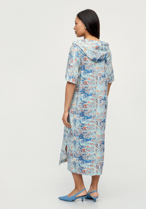 Платье изо льна Летний шик шир.  580, рис. 12