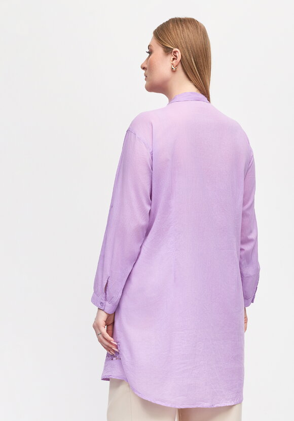 Блуза с кружевом Эстер шир.  580, рис. 9