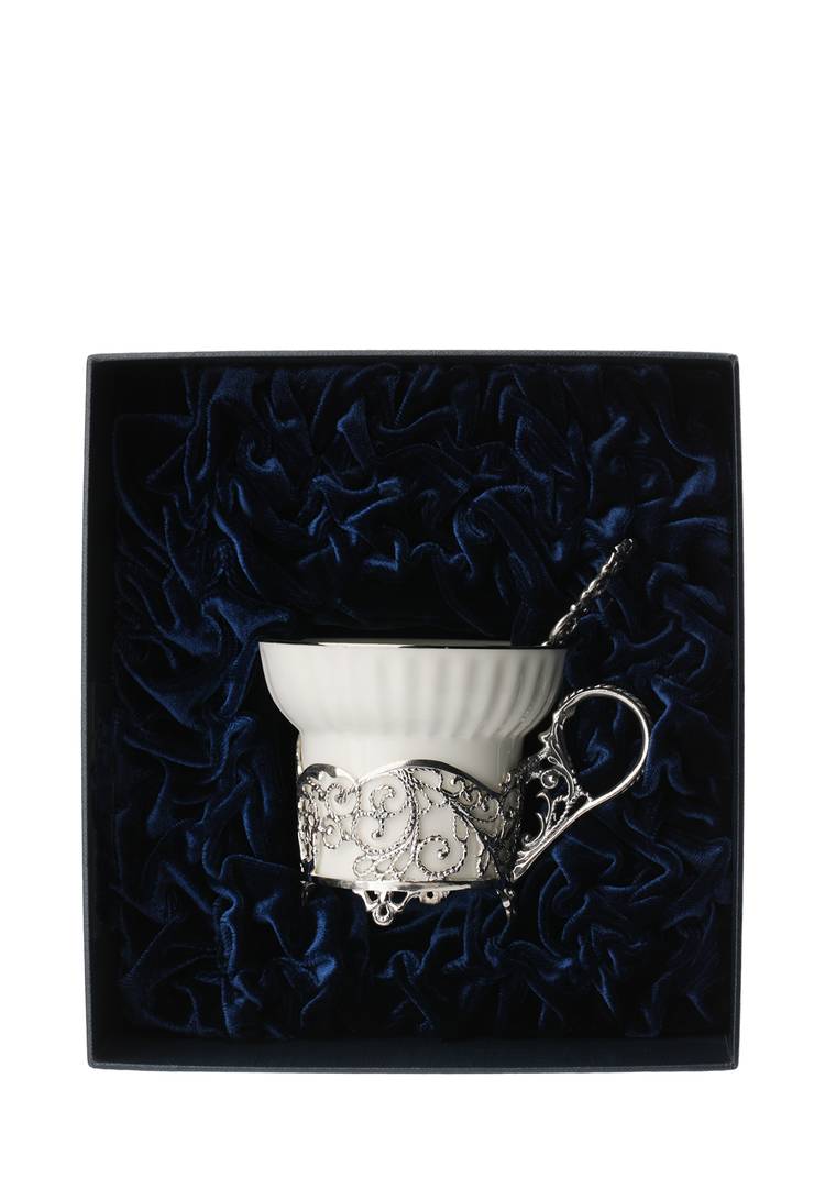 Набор серебряный Кружевные узоры шир.  750, рис. 5