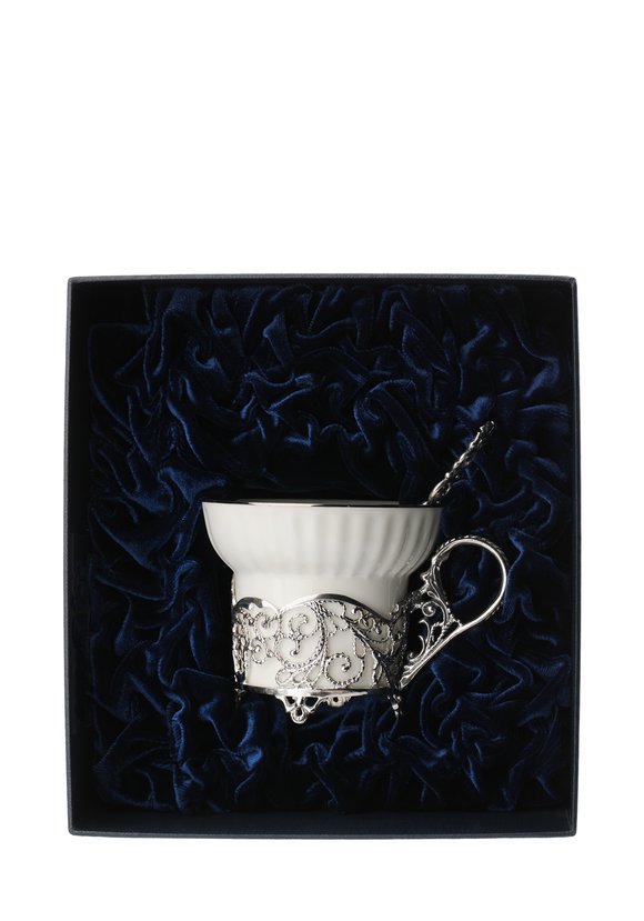 Набор серебряный Кружевные узоры шир.  580, рис. 5