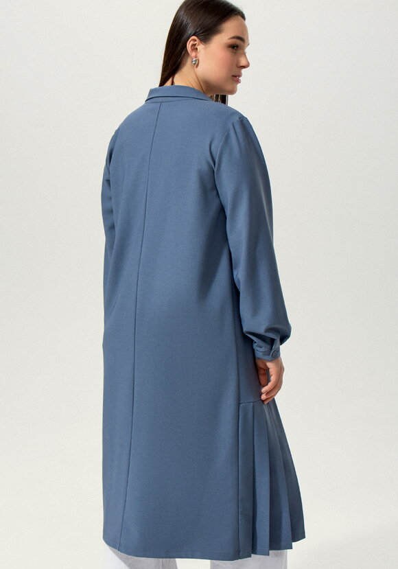 Платье-рубашка с декорированным карманом шир.  580, рис. 9