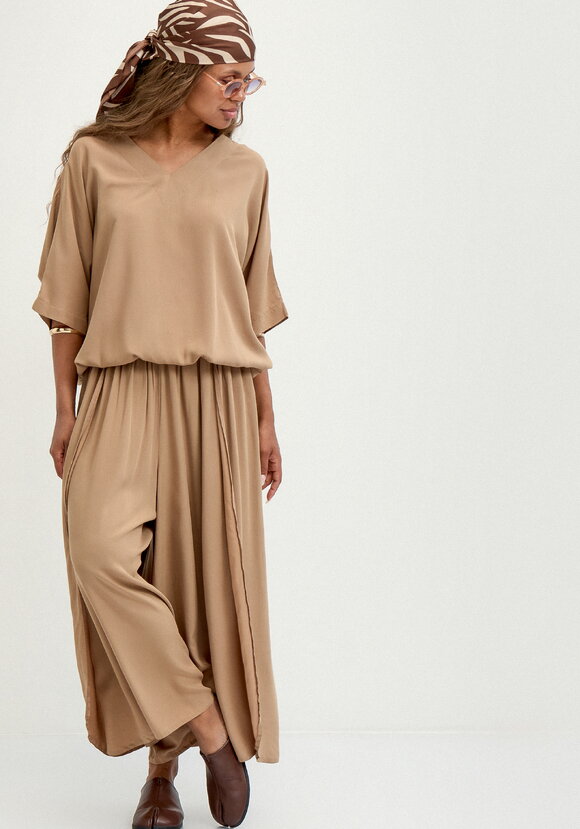 Юбка-брюки свободного кроя на резинке шир.  580, рис. 16