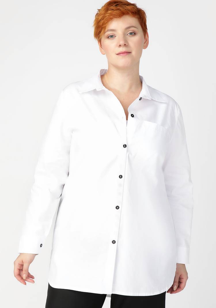 Блуза женская удлиненная Альберина шир.  750, рис. 1