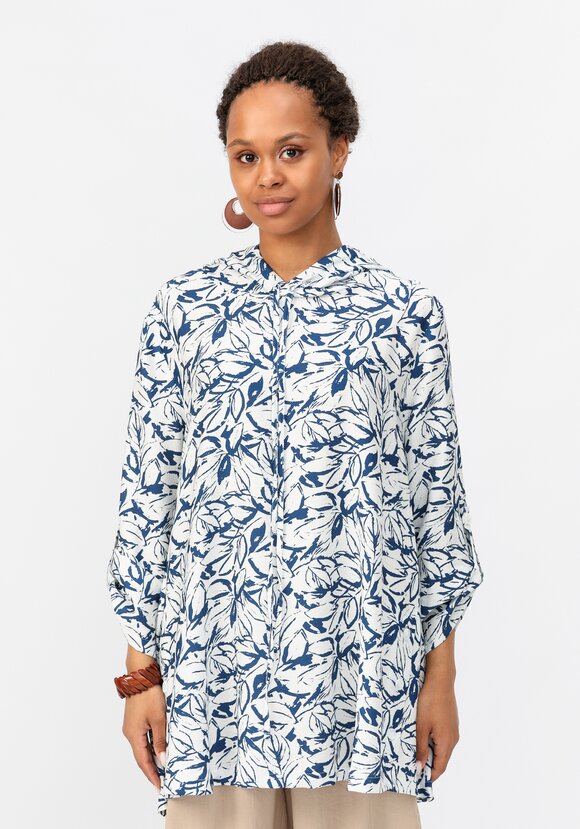 Туника А-силуэта свободного кроя шир.  580, рис. 12