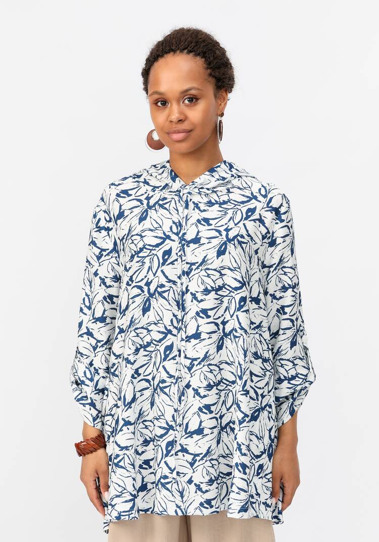 Туника А-силуэта свободного кроя шир.  750, рис. 12