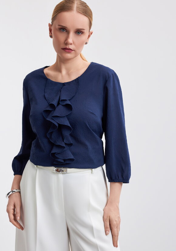 Блуза женская Леонора шир.  580, рис. 7