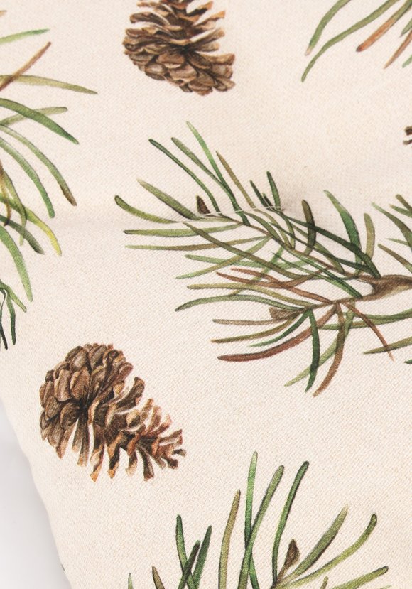 Сидушка на стул Еловые ветки шир.  580, рис. 3