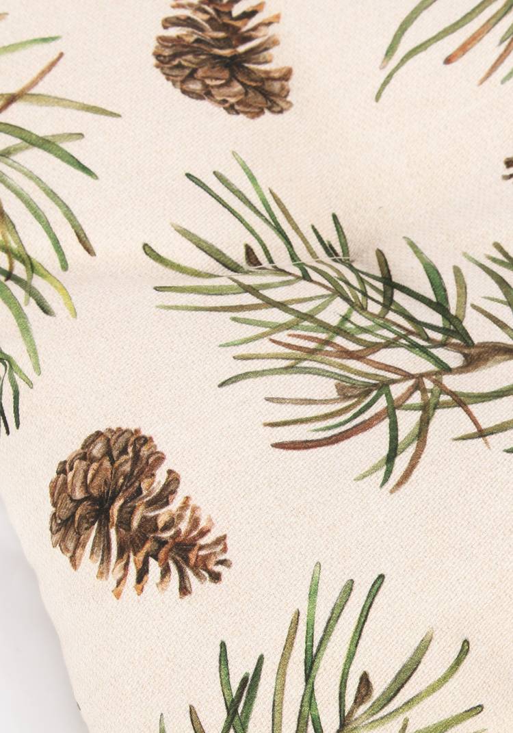 Сидушка на стул Еловые ветки шир.  750, рис. 3