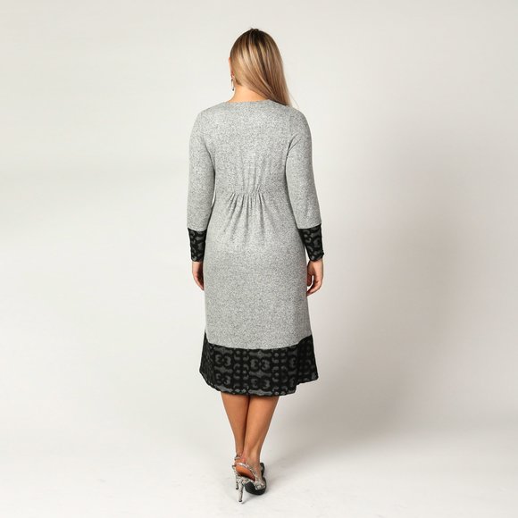 Платье с завышенной талией шир.  580, рис. 4