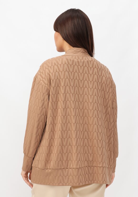 Кардиган с фактурным рисунком шир.  580, рис. 3