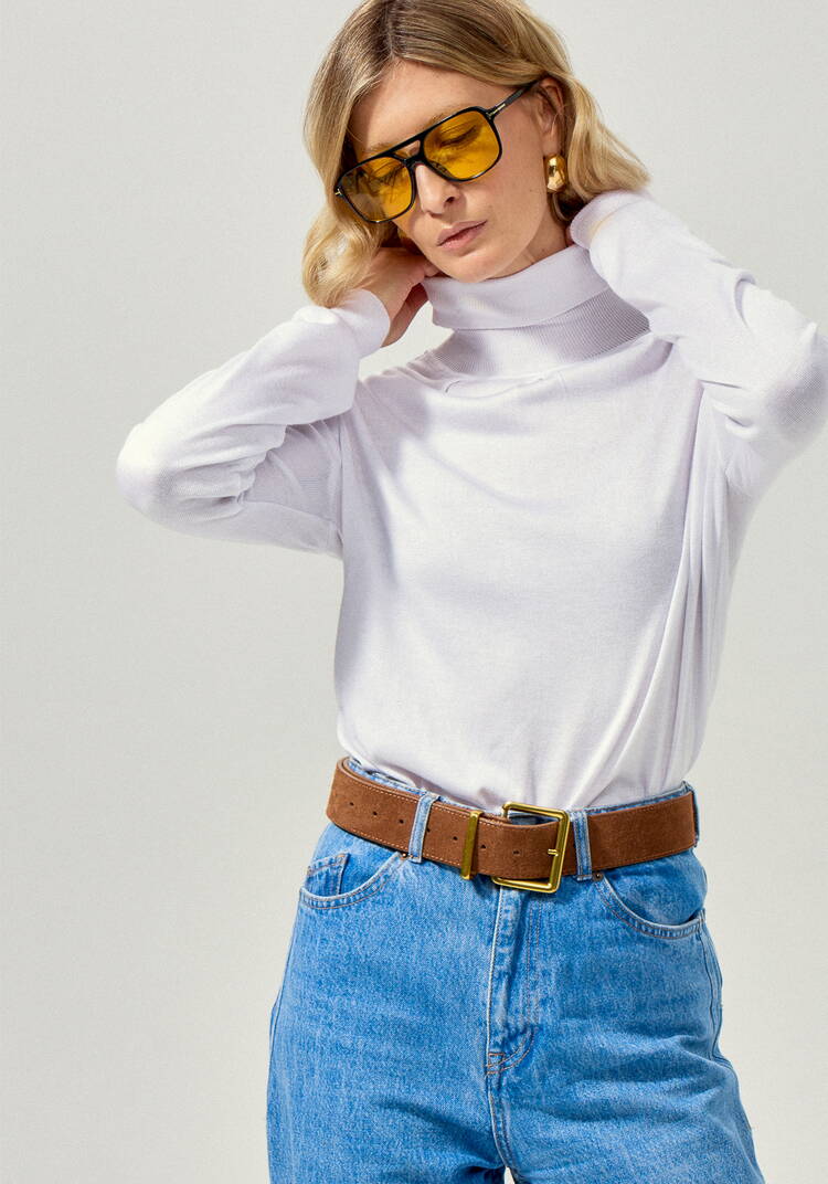 Водолазка с защипами у горловины шир.  750, рис. 3