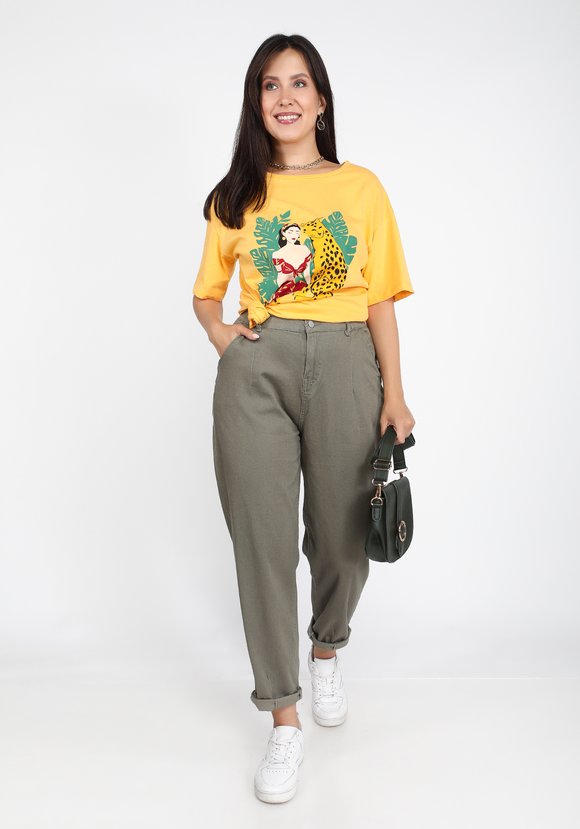 Брюки Стильное сочетание шир.  580, рис. 11