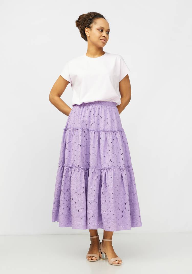 Юбка с воланами из шитья шир.  750, рис. 7