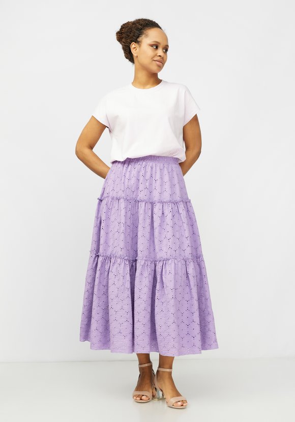 Юбка с воланами из шитья шир.  580, рис. 7