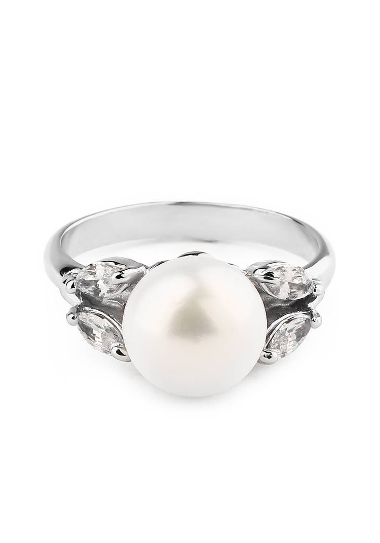 Кольцо серебряное Астрид шир.  750, рис. 4