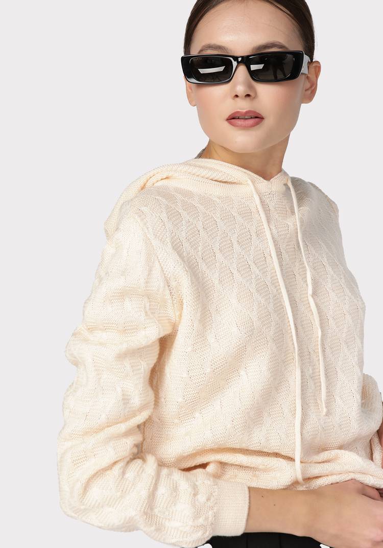 Джемпер женский с капюшоном шир.  750, рис. 17