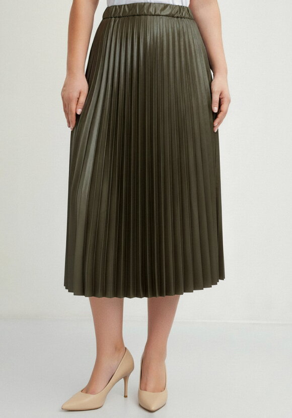 Юбка плиссированная с блестящим напылением шир.  580, рис. 15