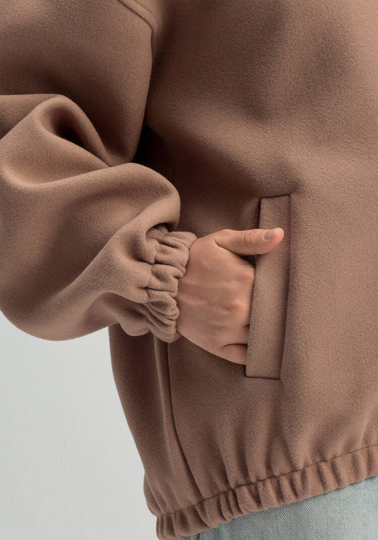 Бомбер свободного кроя на молнии шир.  750, рис. 42