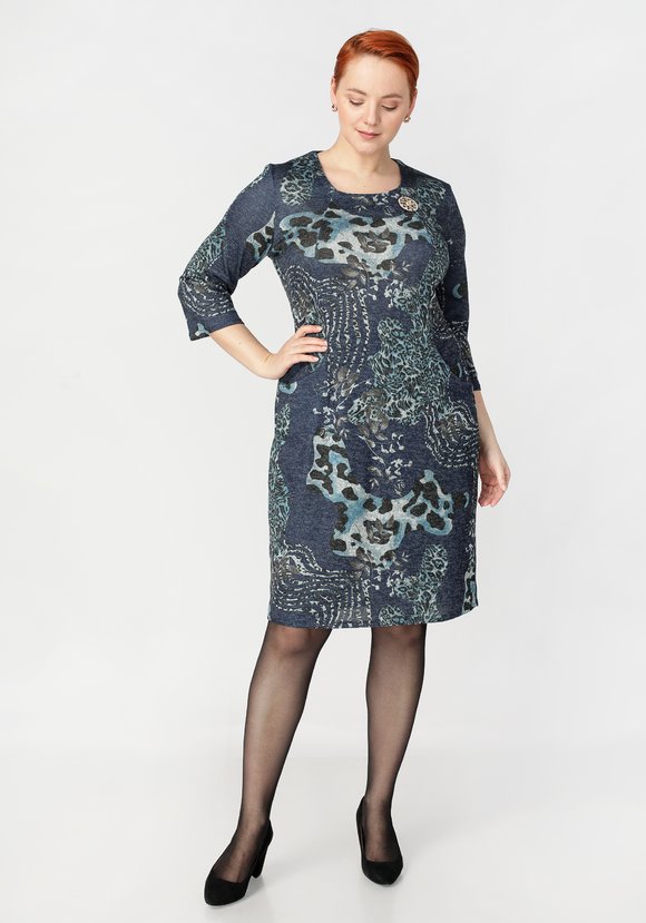 Платье Чарующая улыбка шир.  580, рис. 3