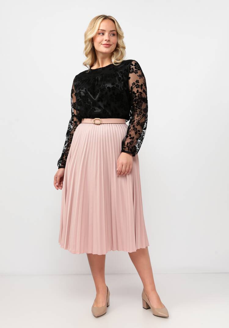 Блуза с шитьем на сетке шир.  750, рис. 13