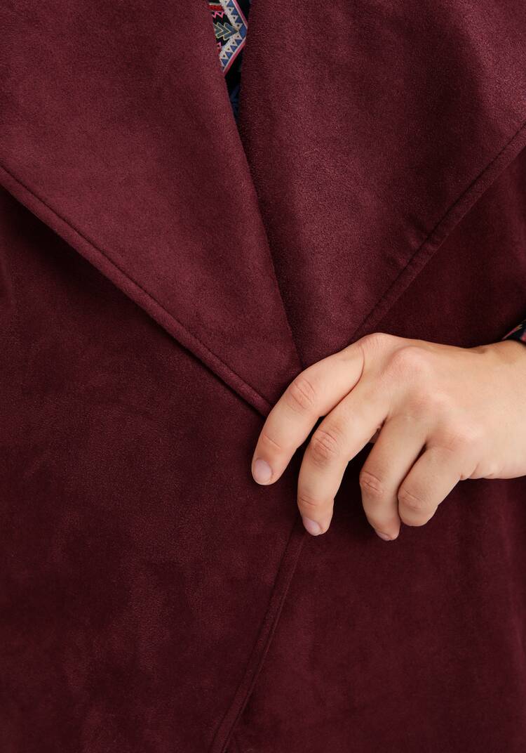 Жилет оверсайз с воротом апаш шир.  750, рис. 7