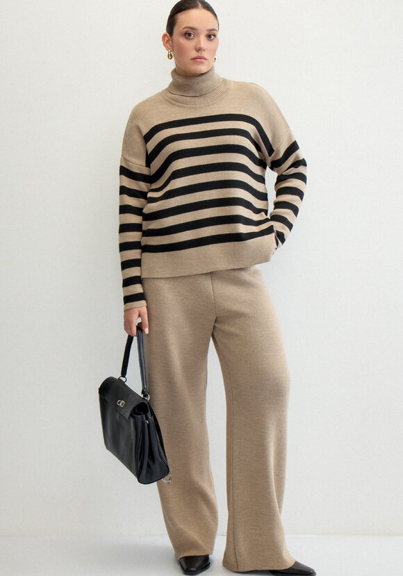 Брюки свободного кроя палаццо шир.  580, рис. 10