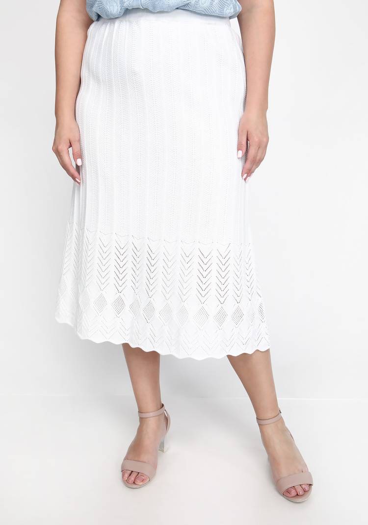 Юбка с ажуром по низу шир.  750, рис. 5